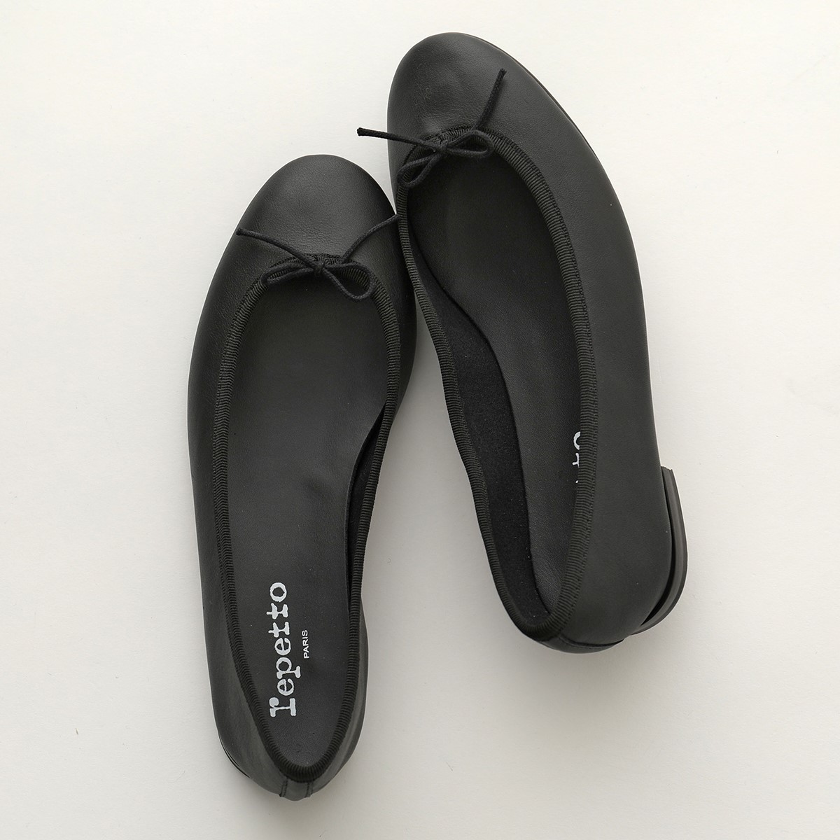 repetto レペット バレエシューズ Lili Ballerinas V1790VE Nappa calfskin Black レディース フラットパンプス リボン 靴 410/Noir【NEW SIZE】の画像