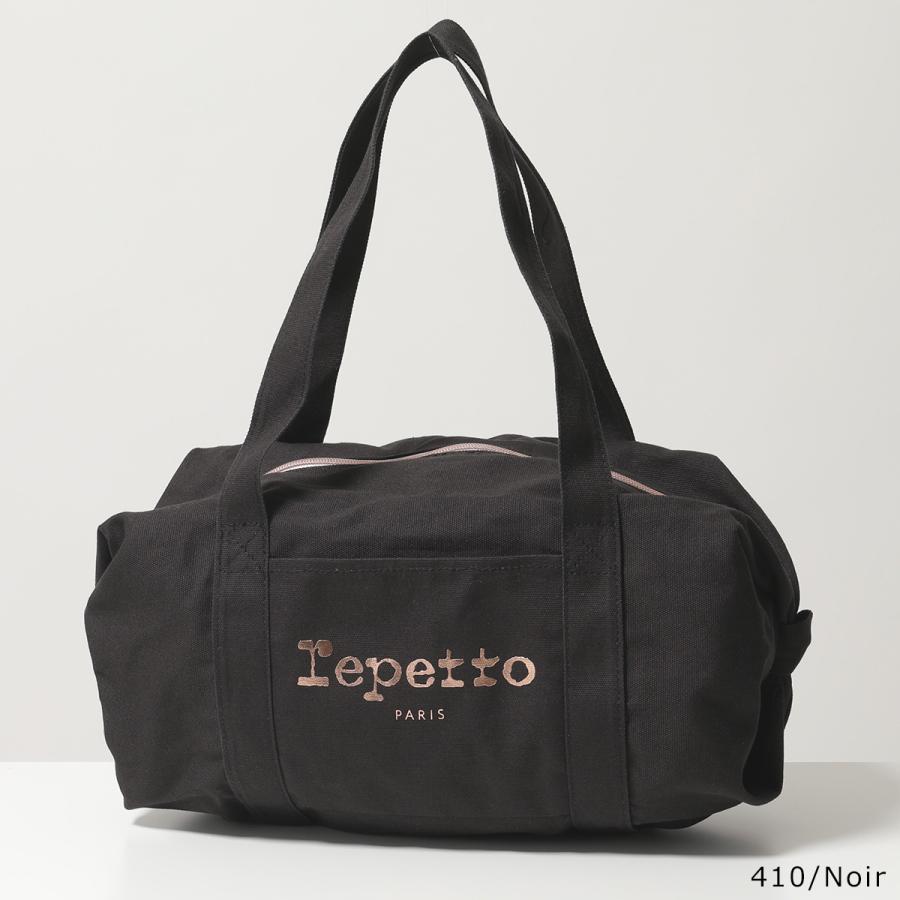 repetto レペット ハンドバッグ Cotton Duffle bag Size M B0232T レディース プリント ロゴ ミディアム ダッフルバッグ ジムバッグ 鞄 カラー5色｜s-musee｜02