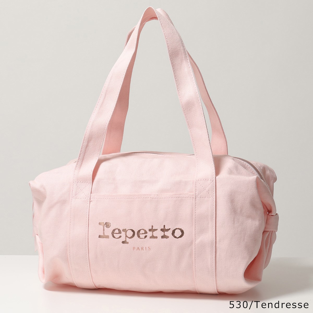 repetto レペット ハンドバッグ Cotton Duffle bag Size M B0232T レディース プリント ロゴ ミディアム ダッフルバッグ ジムバッグ 鞄 カラー5色｜s-musee｜04