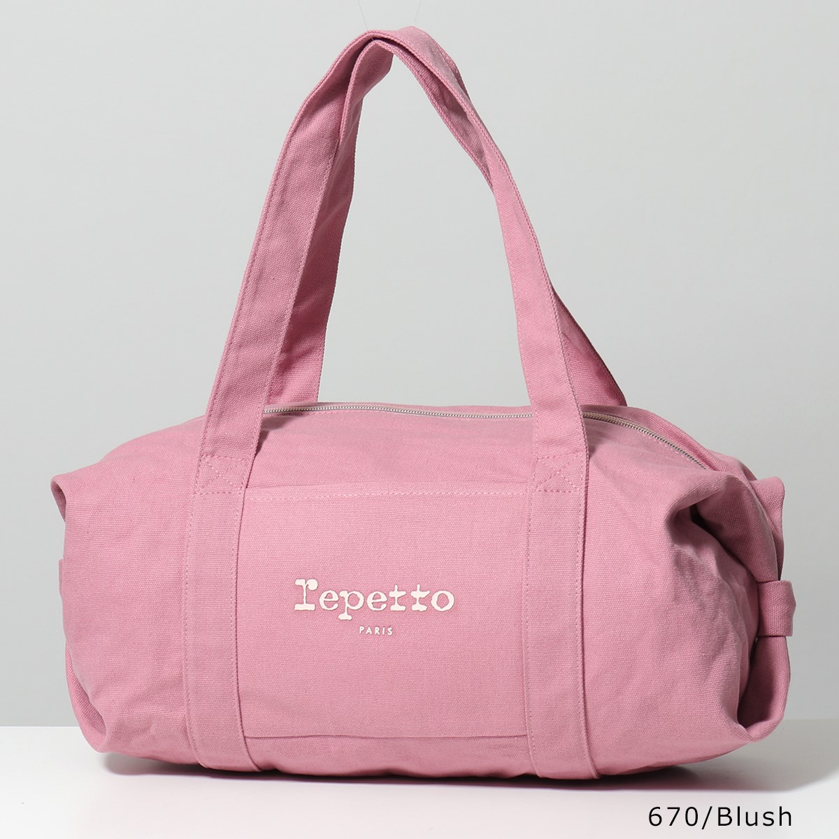 repetto レペット ハンドバッグ Cotton Duffle bag Size M B0232T レディース プリント ロゴ ミディアム ダッフルバッグ ジムバッグ 鞄 カラー5色｜s-musee｜05