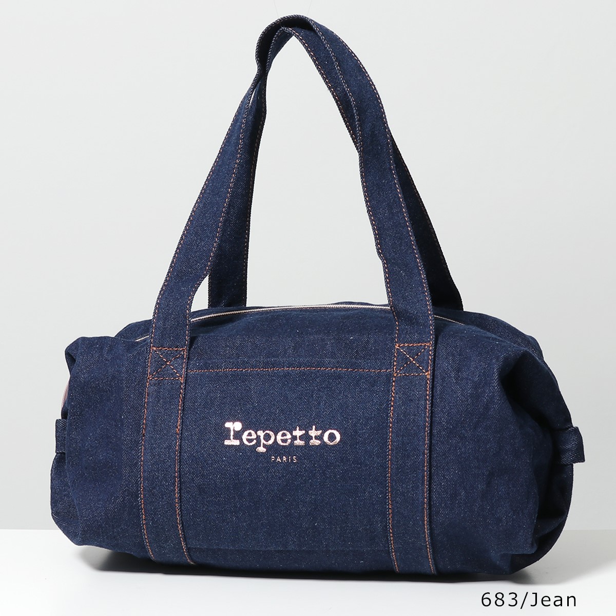repetto レペット ハンドバッグ Cotton Duffle bag Size M B0232T レディース プリント ロゴ ミディアム ダッフルバッグ ジムバッグ 鞄 カラー5色｜s-musee｜06