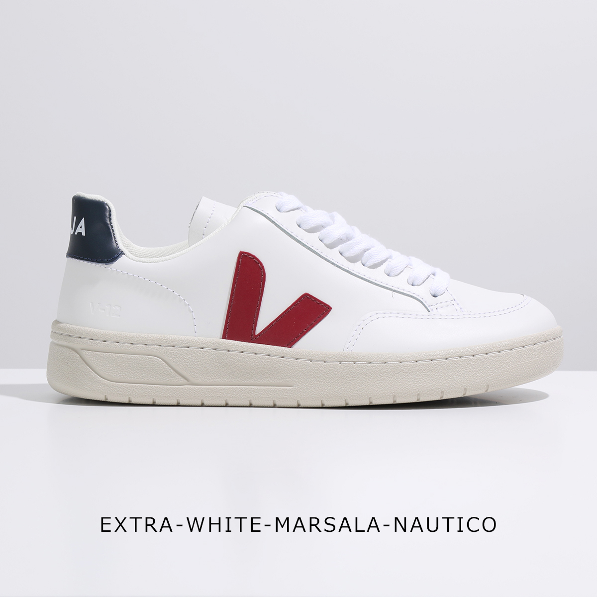 VEJA ヴェジャ スニーカー V-12 LEATHER レディース レザー ローカット シューズ ...