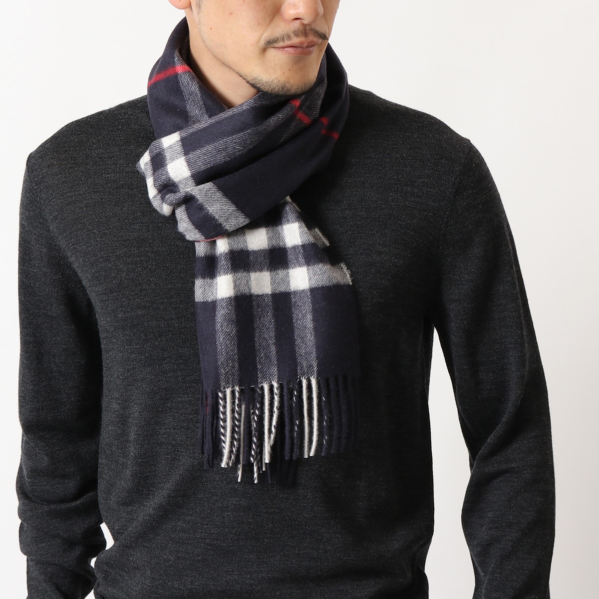 BURBERRY バーバリー GIANT CHECK CASHMERE SCARF GIANT ICON カラー11