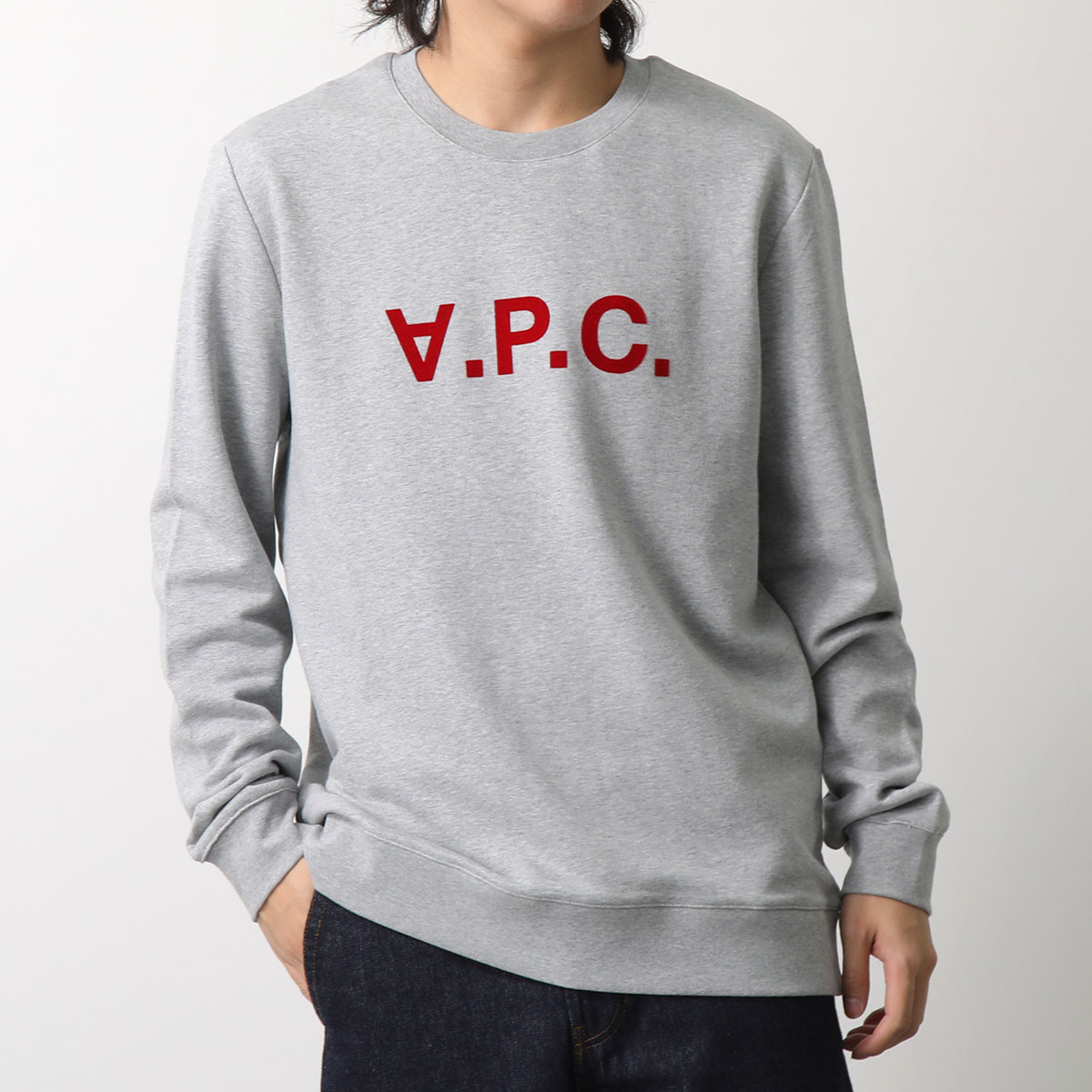 APC A.P.C. アーペーセー トレーナー sweat vpc COFAX H27378 メンズ クルーネック スウェット ロゴ コットン  カラー3色