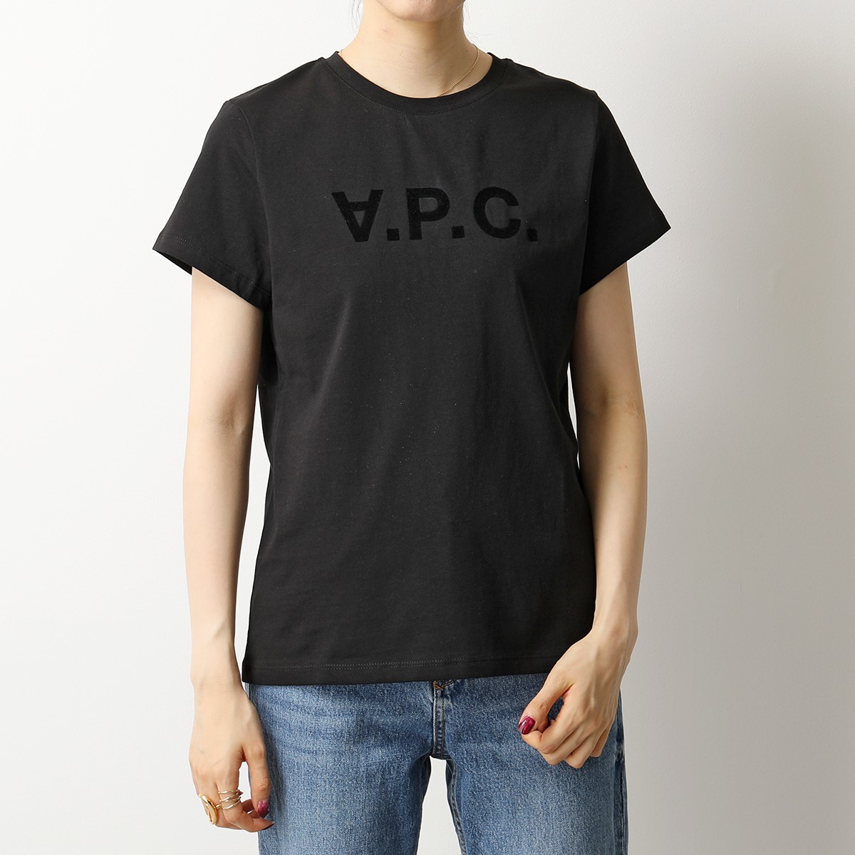 APC A.P.C. アーペーセー VPC Tシャツ COBQX COEZB F26944 レディース クルーネック 半袖 カットソー ロゴT  カラー9色