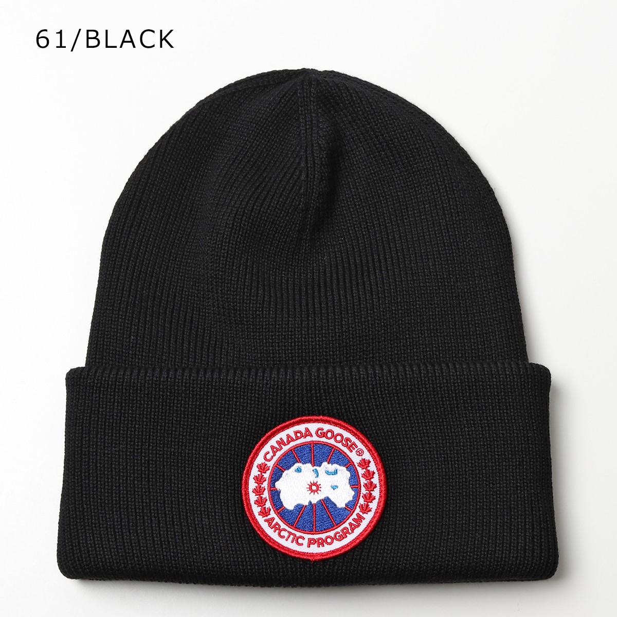 CANADA GOOSE カナダグース 6936M ARCTIC DISC TOQUE ロゴパッチ付き