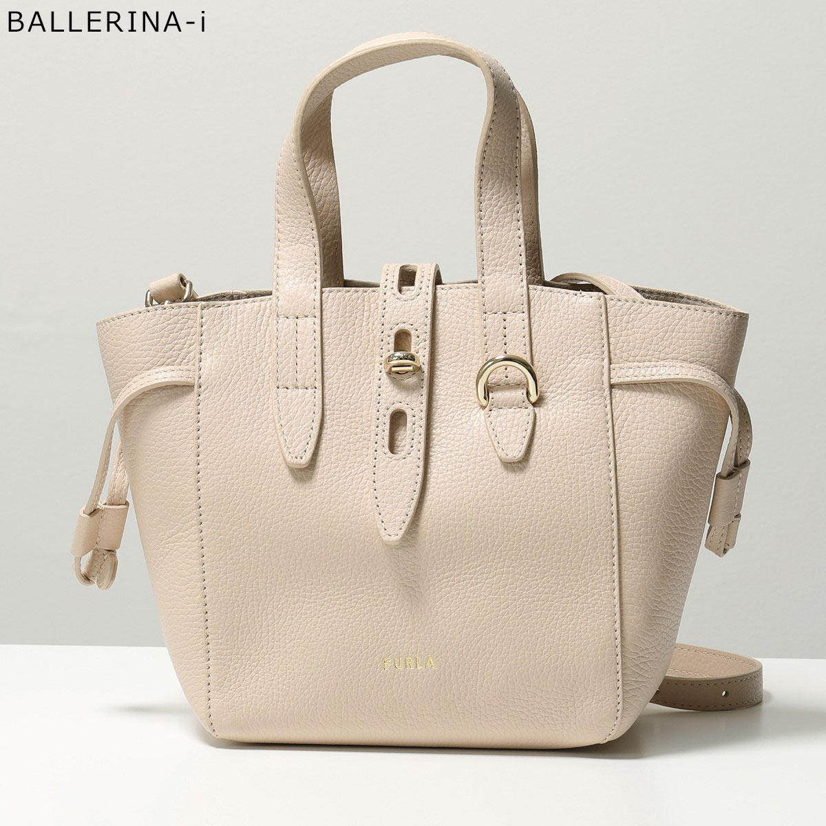 Furla フルラ ハンドバッグ NET MINI TOTE ネット BASRFUA HSF000 レディース レザー ショルダーバッグ トートバッグ  鞄 カラー8色