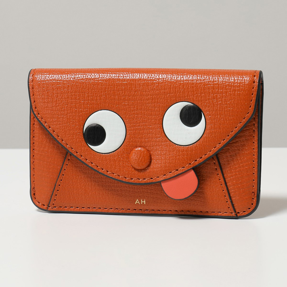 ANYA HINDMARCH アニヤハインドマーチ カードケース Envelope Card Case エンベロープ ミニ財布 レザー カラー5色｜s-musee｜03