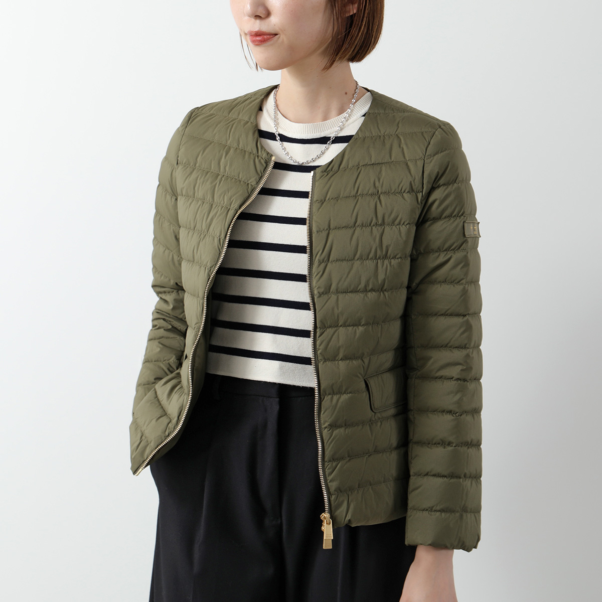 TATRAS タトラス ダウンジャケット コート rose bud 別注 02. TATRAS×ROSE BUD 別注ダウンコート/ローズバッド/タトラス/ウール