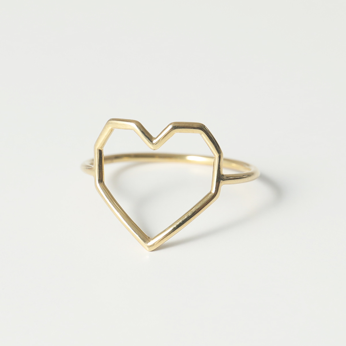 ALIITA アリータ リング CORAZON PURO RING レディース 指輪 ハート モチーフ アクセサリー YELLOW-GOLD-9KT