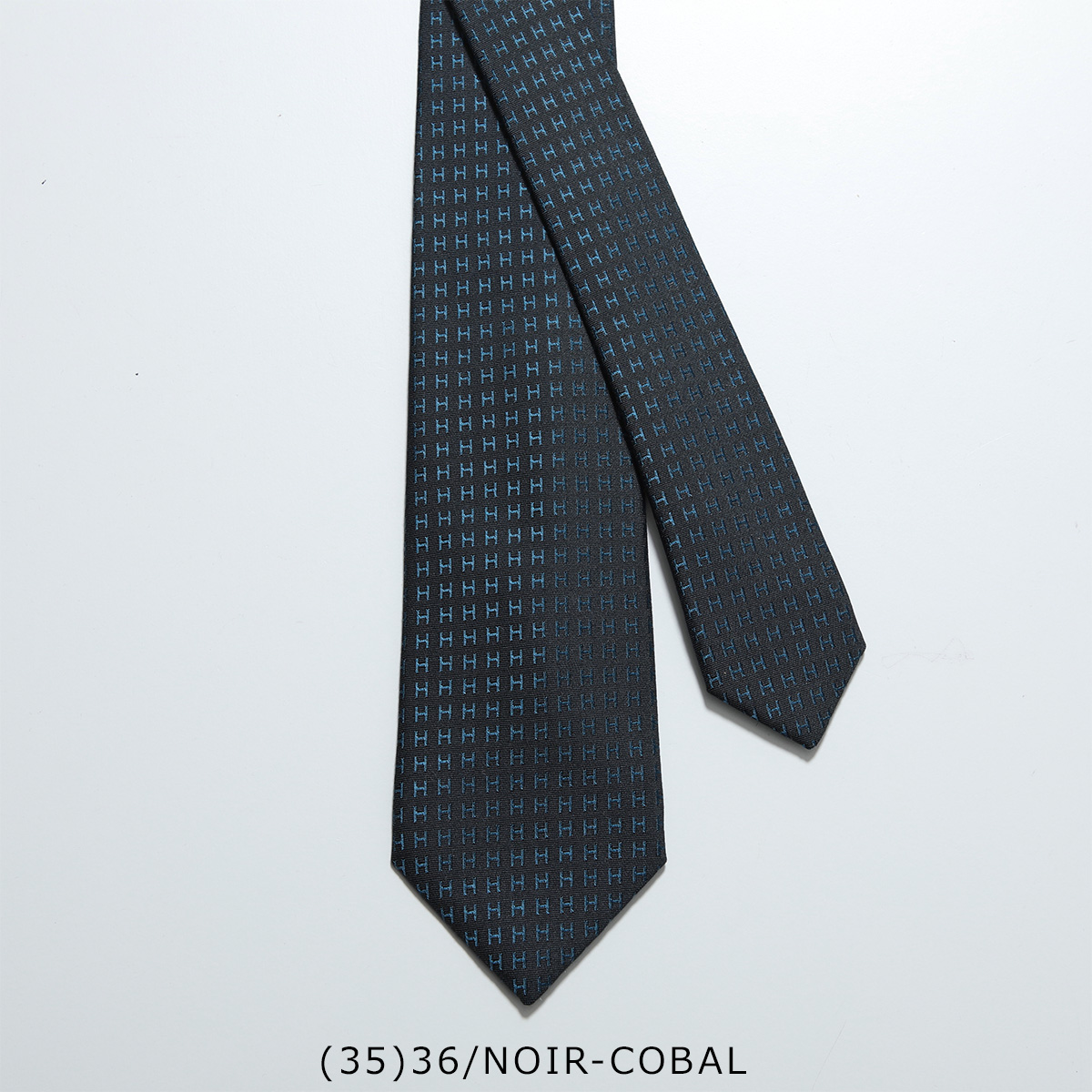 HERMES エルメス ネクタイ CRAVATE FACONNEE 038188T 036321T 032288T 036322T メンズ フランス製 シルク H織りタイ ニューH ファソネH H柄 カラー20色の画像