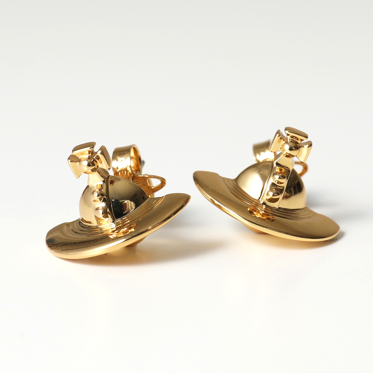 925製/美品Viviennewestwoodソリッドオーブピアス/ゴールド Vivienne Westwood - ヴィヴィアン ウエストウッド VIVIENNE