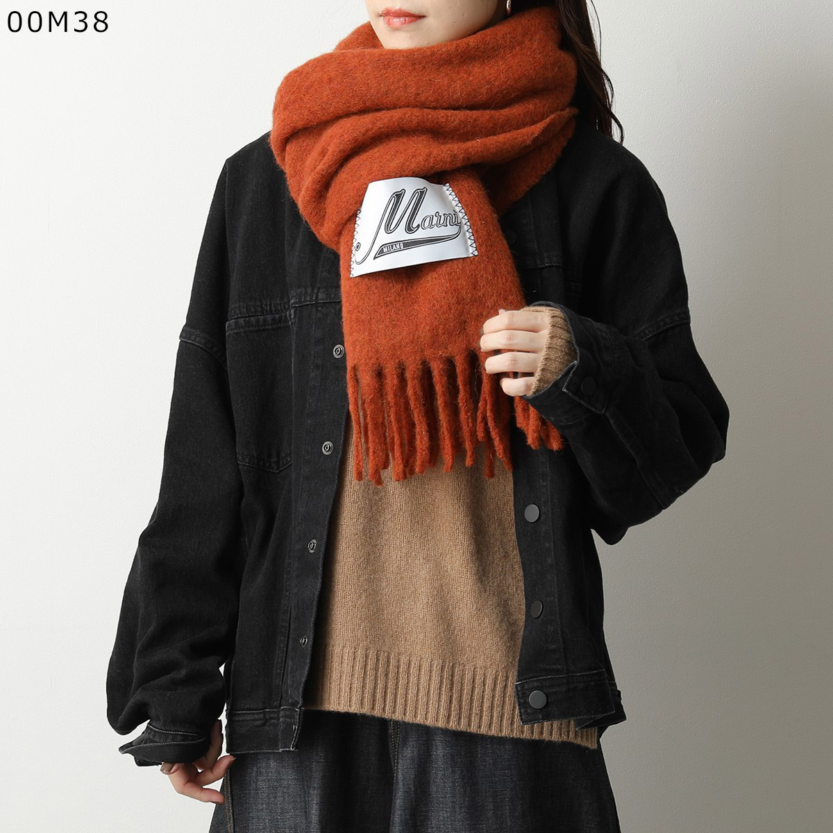 MARNI マルニ マフラー ASZC0005A0 UTW918 レディース アルパカ MARNI マルニ マフラー ASZC0005A0 UTW918 レディース アルパカ