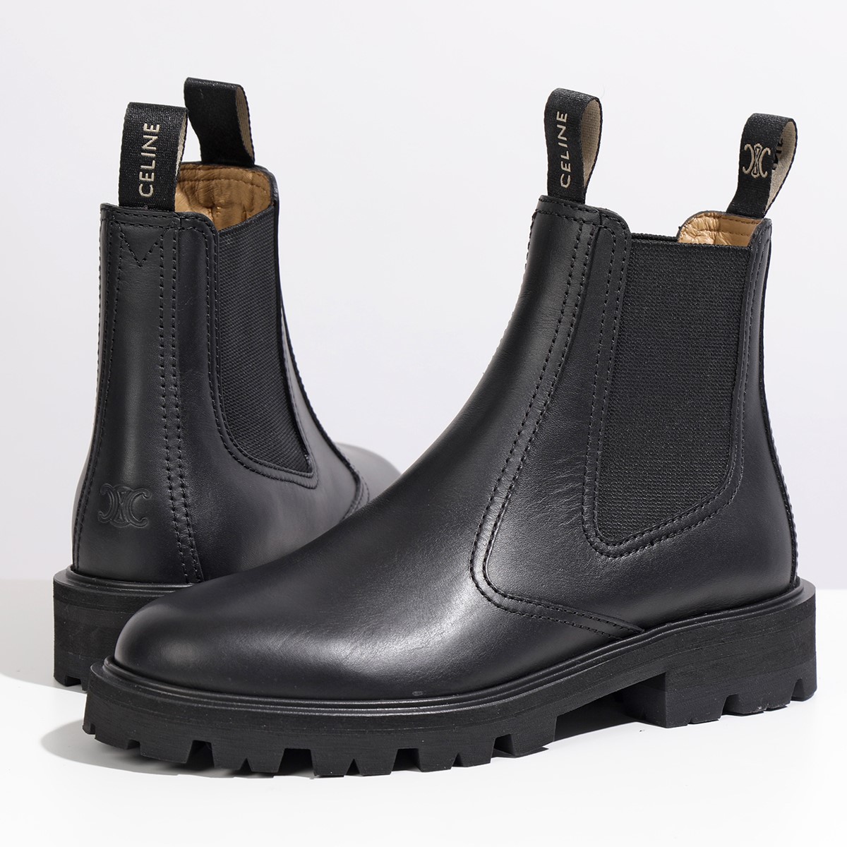 CELINE セリーヌ ショートブーツ CHELSEA BOOT 15 マーガレット 