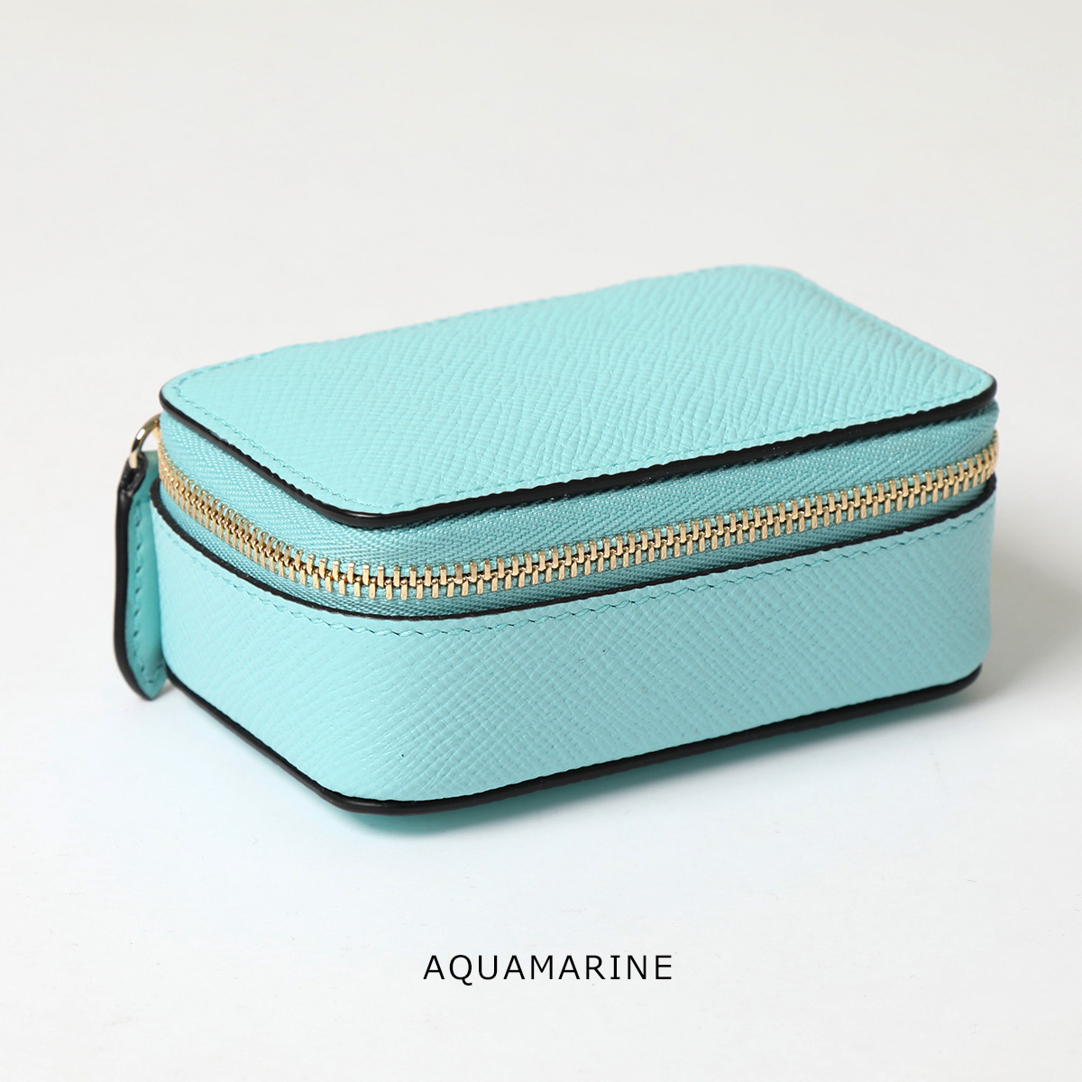 PanamaレザーRectangularトリンケットトレイ S in sandstone