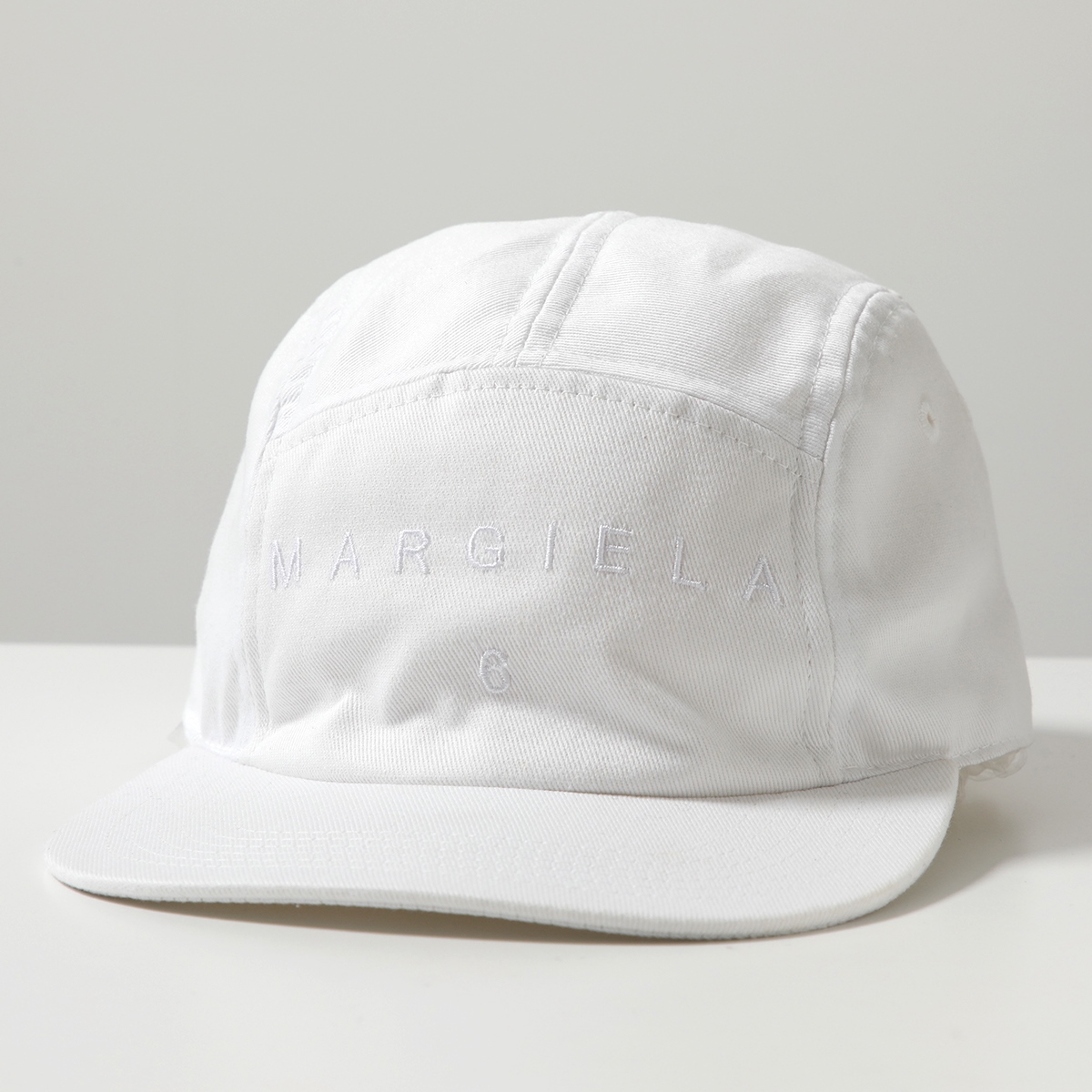 MM6 エムエムシックス 帽子 キャップ ホワイト 白 ロゴ MM6 エムエムシックス 帽子 キャップ ホワイト 白 ロゴ