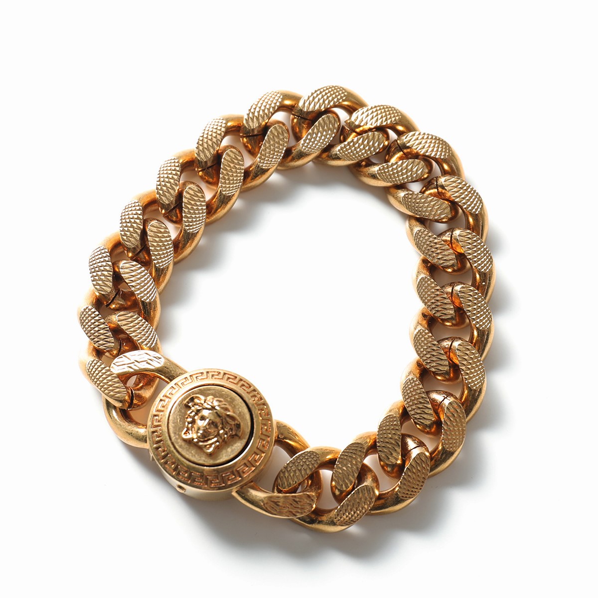 VERSACE ヴェルサーチ ブレスレット DG06996 DJMT メンズ メドゥーサ チェーン アクセサリー KOT/TrlbuteGold