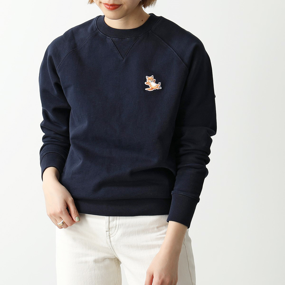 MAISON KITSUNE メゾンキツネ トレーナー CHILLAX FOX PATCH CLASSIC 