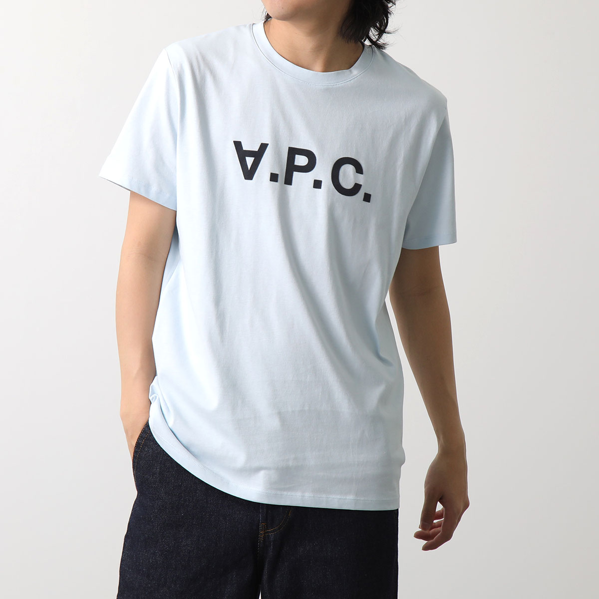 APC A.P.C. アーペーセー Tシャツ VPC COBQX H26943 メンズ クルー 