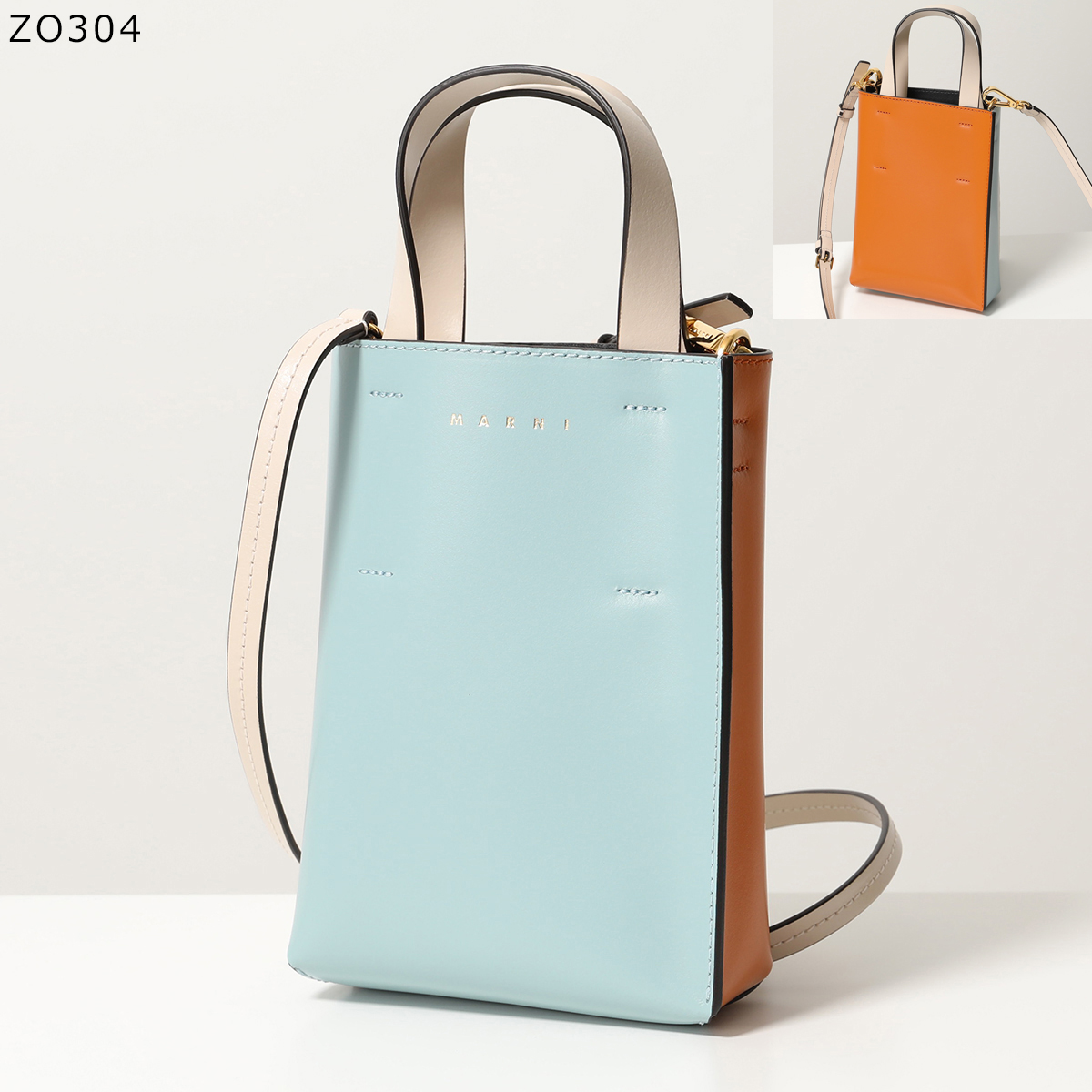 MARNI マルニ ショルダーバッグ MUSEO BAG NANO ミュゼオ ナノ SHMP0050Y0 SHMP0050Y3 LV639 レディース  レザー ハンドバッグ トートバッグ 鞄 カラー9色