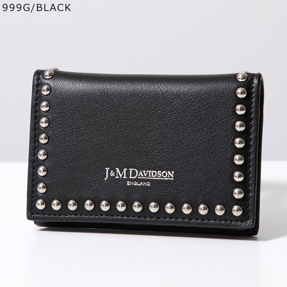 J&M DAVIDSON ジェイアンドエム デヴィッドソン カードケース PLAIN BUSINESS CARD CASE WITH STUDS  SBCC-1XX レディース 名刺入れ カラー8色 : 340312010 : インポートセレクトmusee - 通販 - Yahoo!ショッピング