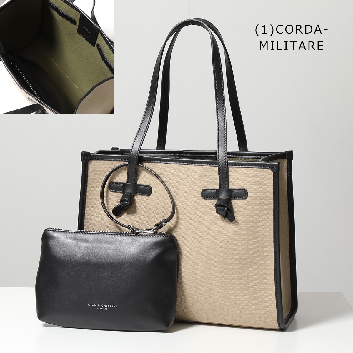 GIANNI CHIARINI ジャンニキアリーニ トートバッグ MARCELLA S