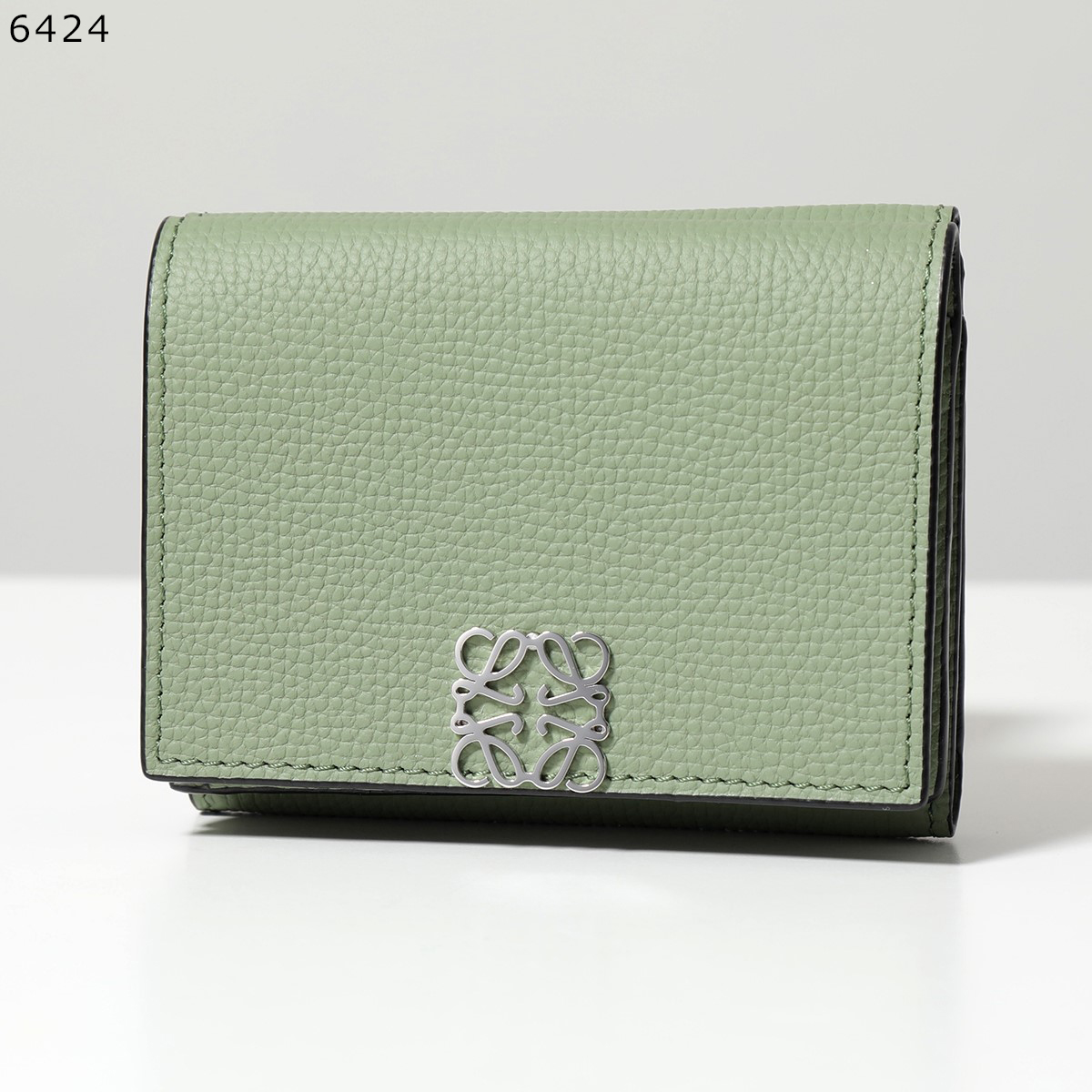 LOEWE ロエベ 三つ折り財布 ANAGRAM TRIFOLD 6 アナグラム トリフォルド C821TR2X02 C821TR2X08 レディース  レザー ミニ財布 カラー8色