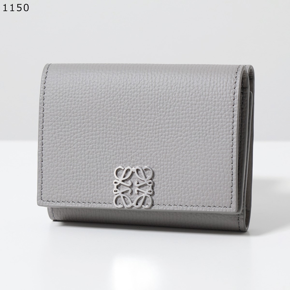 LOEWE ロエベ 三つ折り財布 ANAGRAM TRIFOLD 6 アナグラム トリフォルド C821TR2X02 C821TR2X08 レディース  レザー ミニ財布 カラー8色