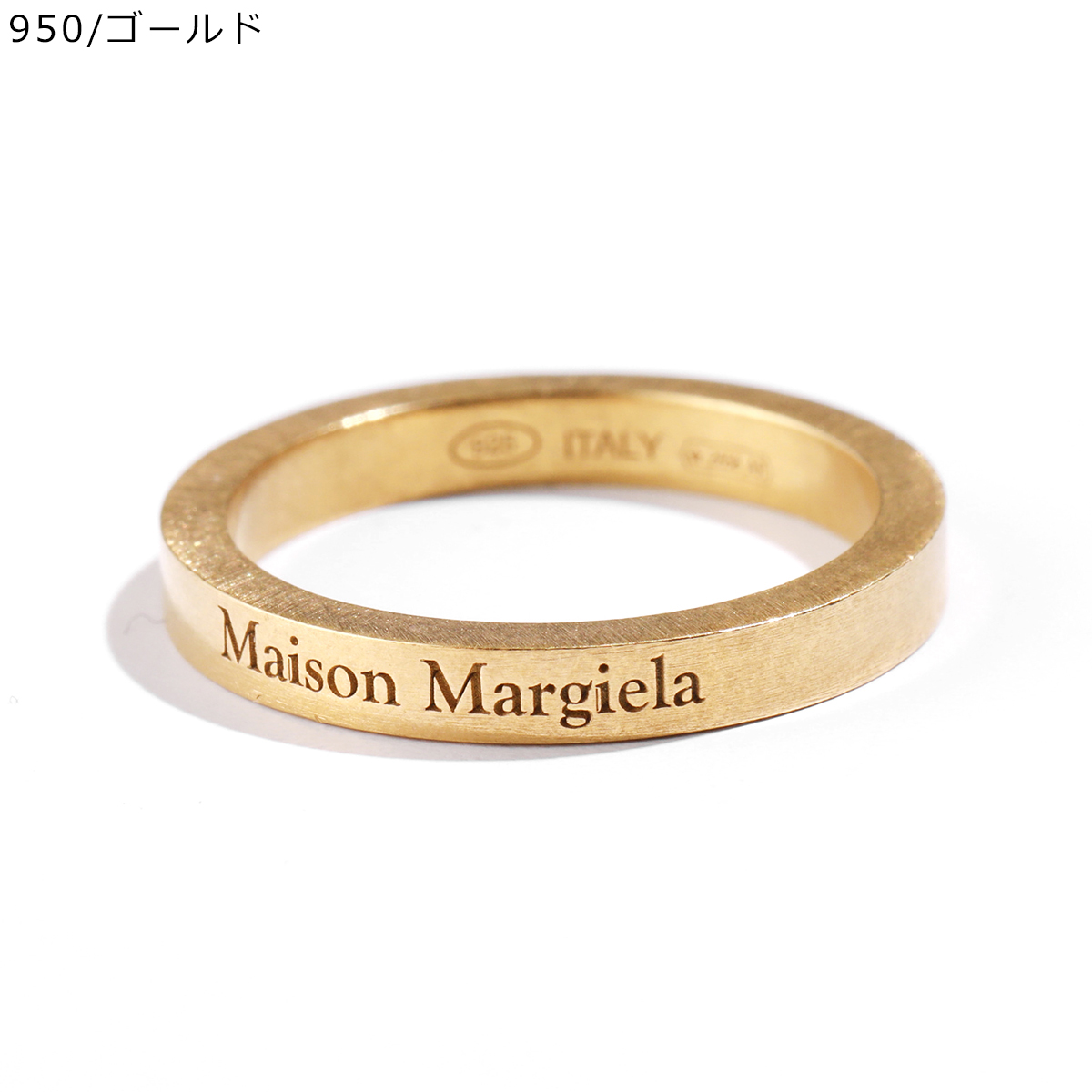MAISON MARGIELA メゾンマルジェラ 11 リング SM1UQ0080 SV0158 メンズ スモール ロゴ 指輪 シルバー925  silver925 アクセサリー カラー4色