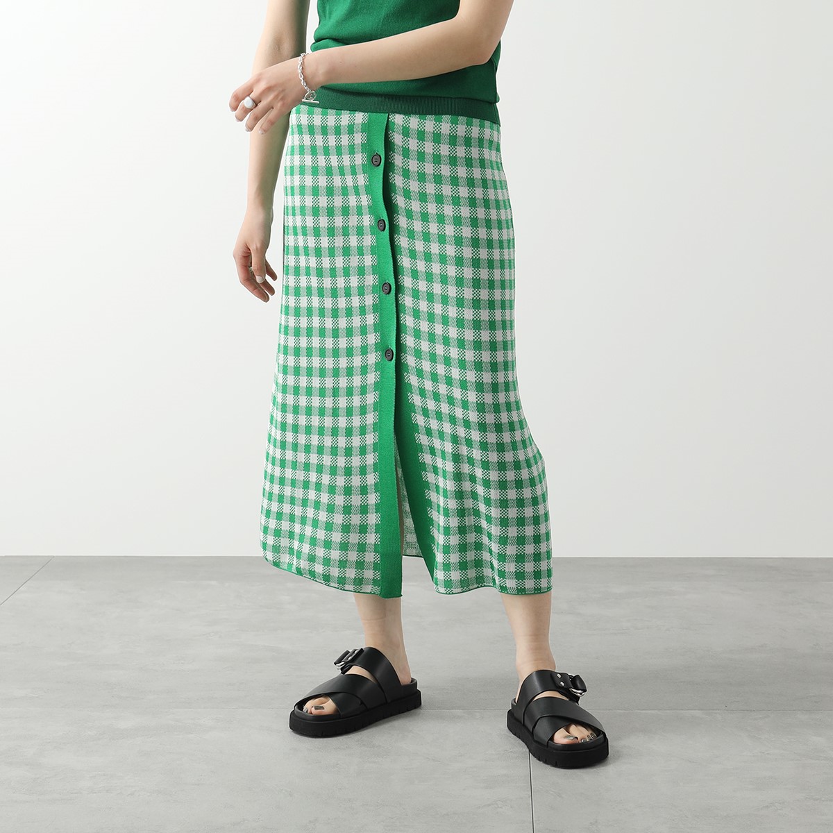 MSGM エムエスジーエム スカート 3242MDD210 レディース ロング