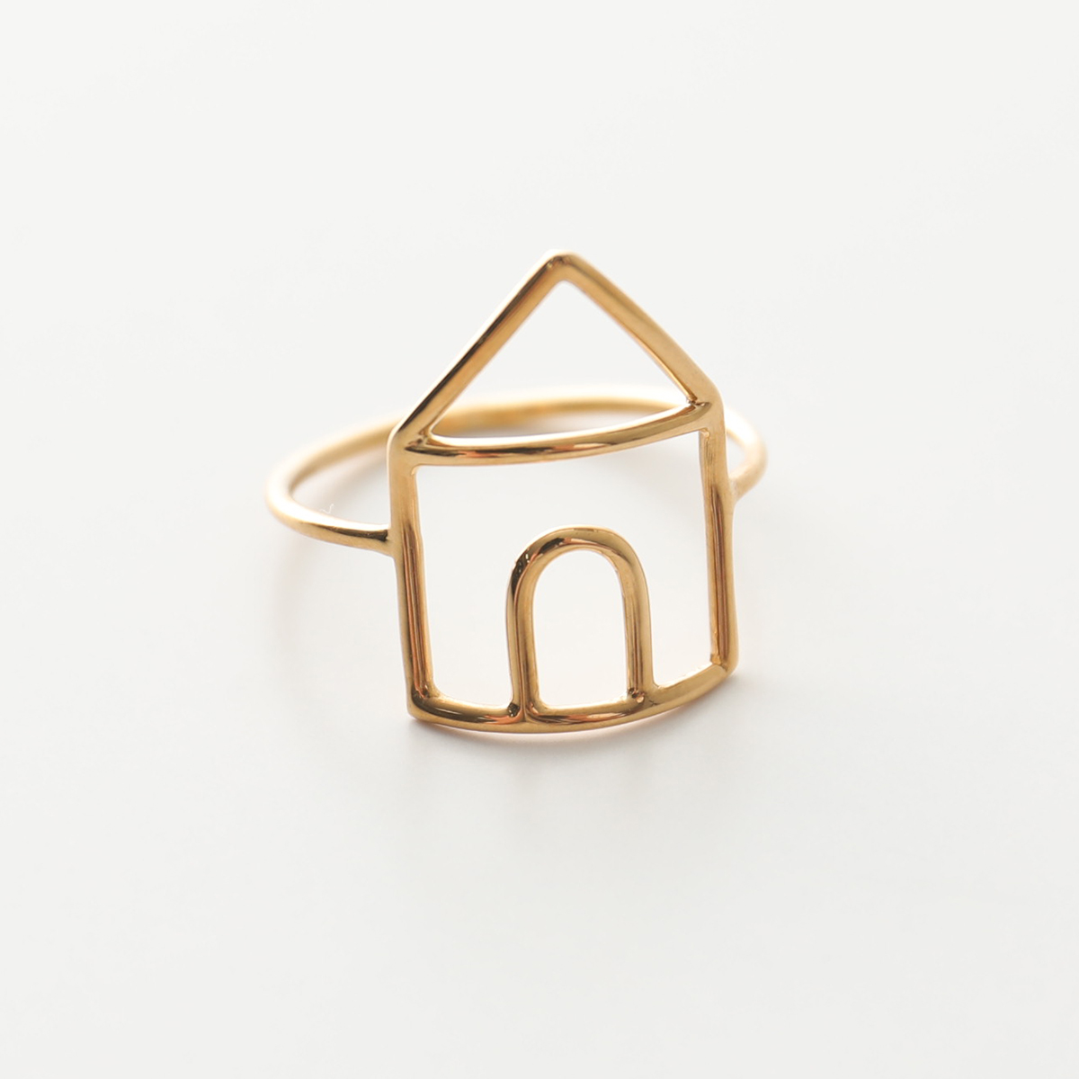 ALIITA アリータ リング CASITA PURA RING レディース 指輪 家 ハウス モチーフ アクセサリー YELLOW-GOLD-9KT