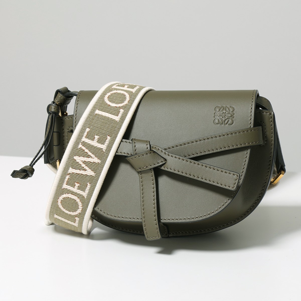 美品 希少 LOEWE GATE MINI WALLET ゲート アナグラム