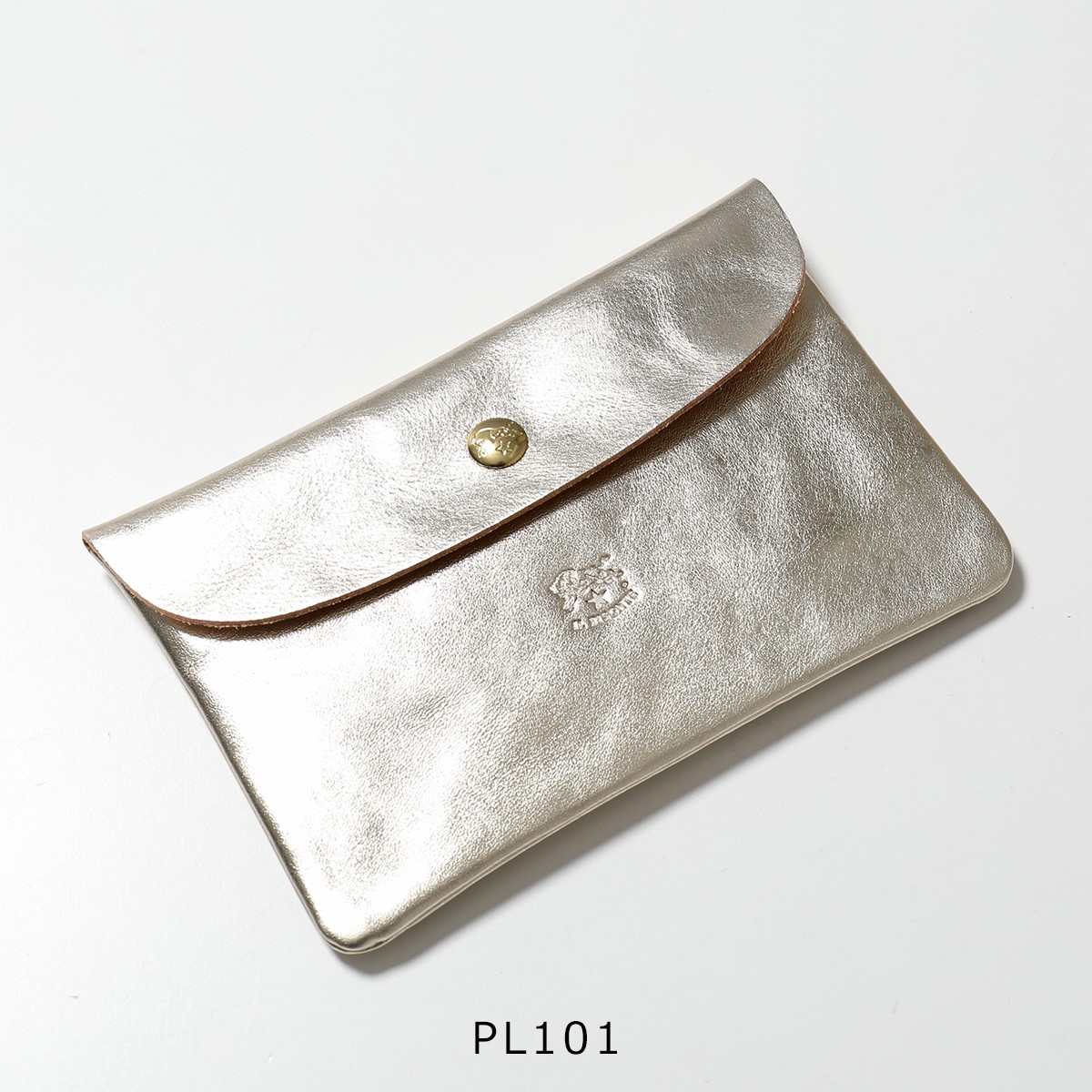 IL BISONTE（イルビゾンテ） フラットポーチ SCA007 PV0005 PV0001