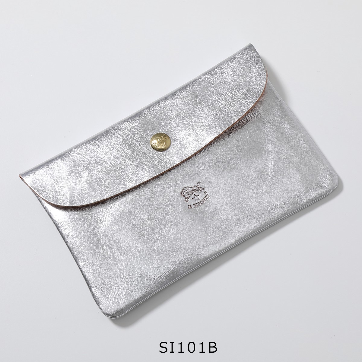 IL BISONTE（イルビゾンテ） フラットポーチ SCA007 PV0005 PV0001