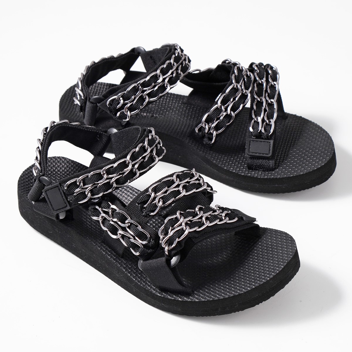 ARIZONA LOVE サンダル ブラック アリゾナラブ - ARIZONA LOVE | Flat Sandal-Black-37の通販