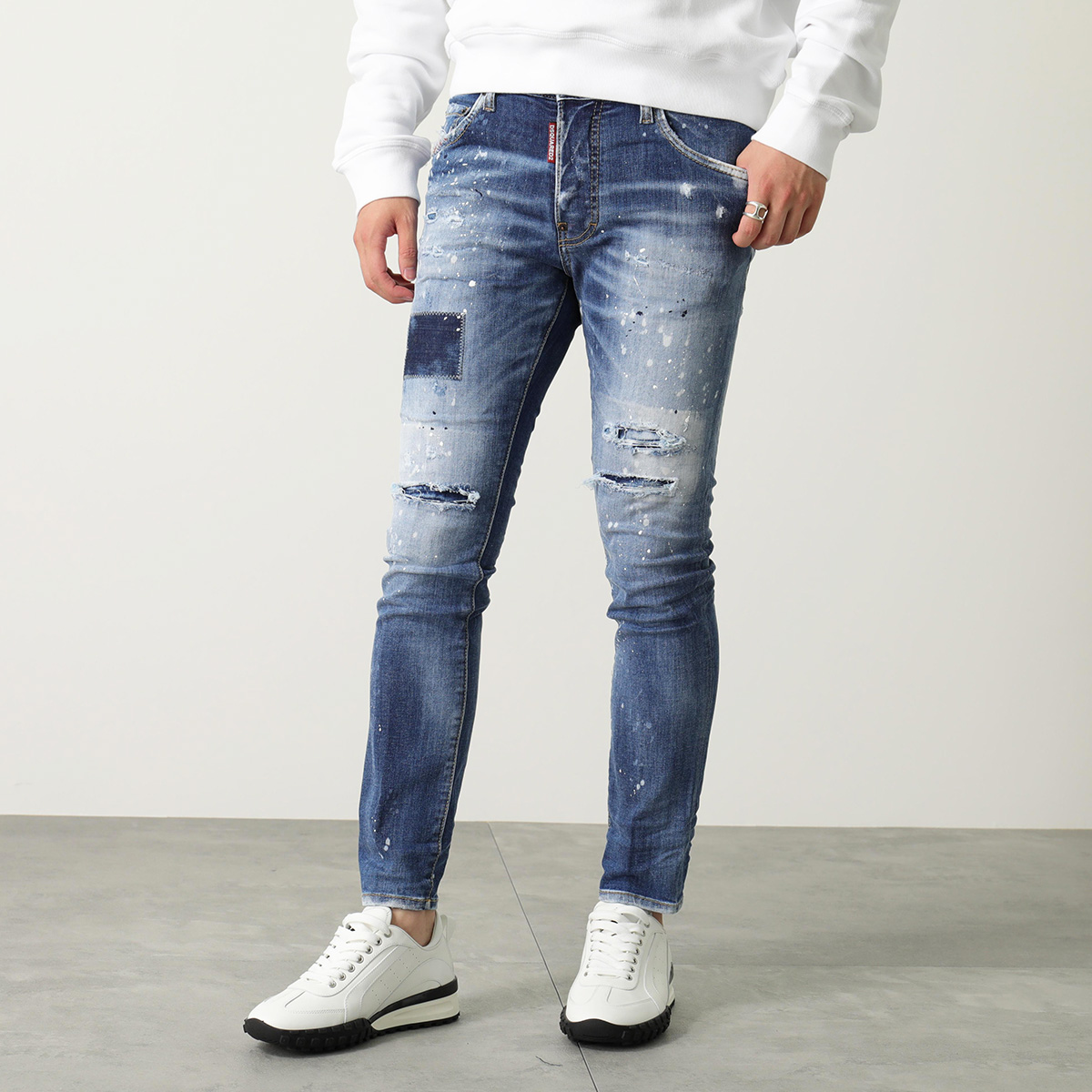 DSQUARED2 ディースクエアード デニム SUPER TWINKY JEAN S74LB1160