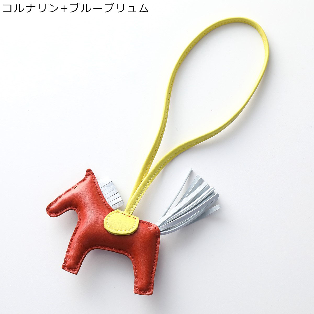 新作登場HERMÈS rodeo ロデオ バッグチャーム PM ピンク Y刻印 アクセサリー