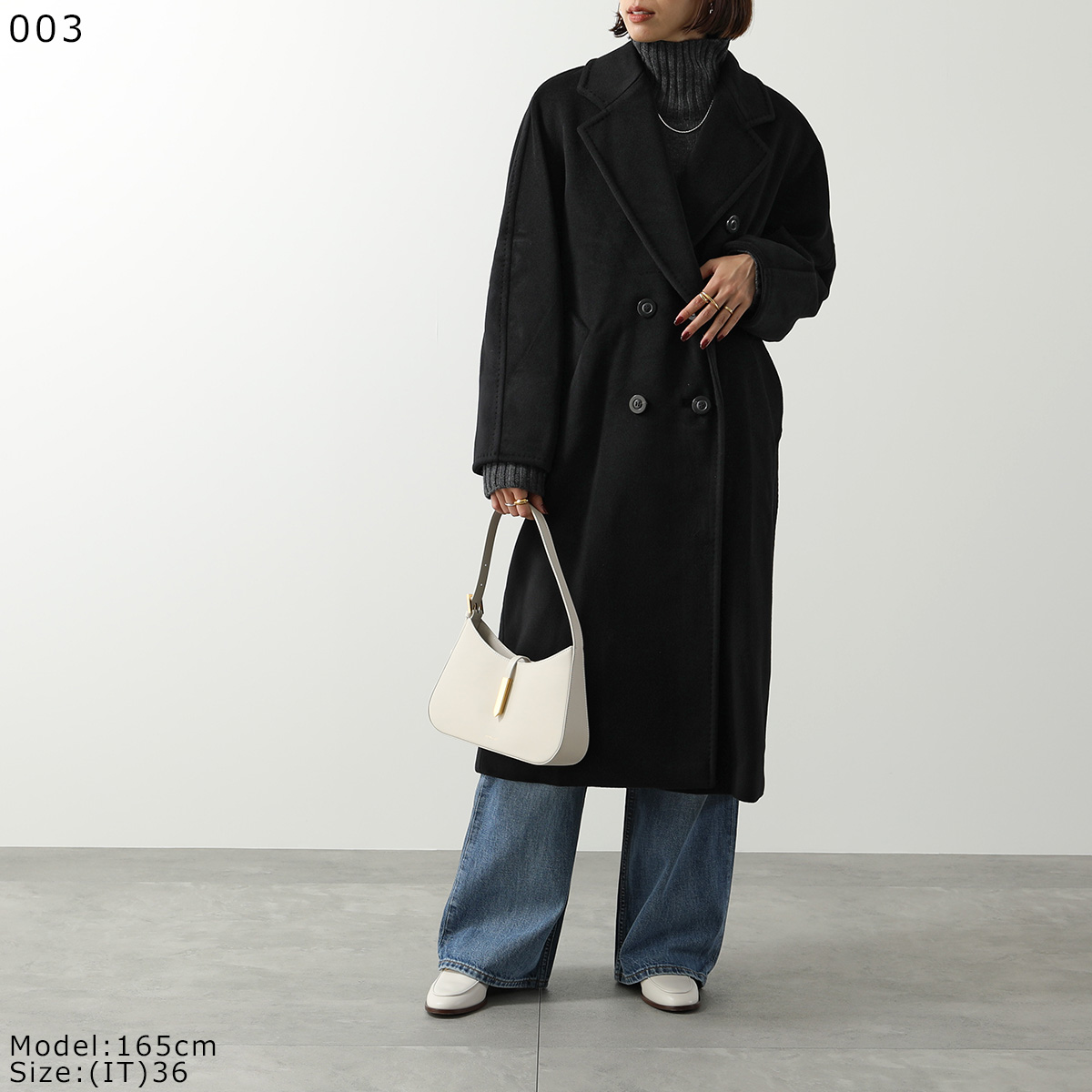 MAX MARA マックスマーラ チェスターコート MADAME マダム 101801 アイコンコート カシミヤ ウール ダブルブレスト  ベルテッドコート ロング カラー3色