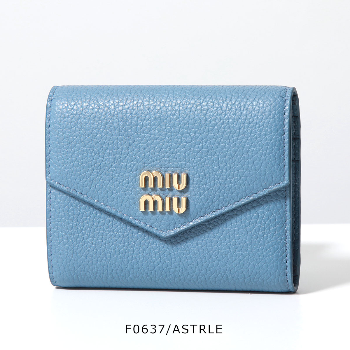 miu miu レディース財布（色：ブルー系）の商品一覧｜財布、帽子 