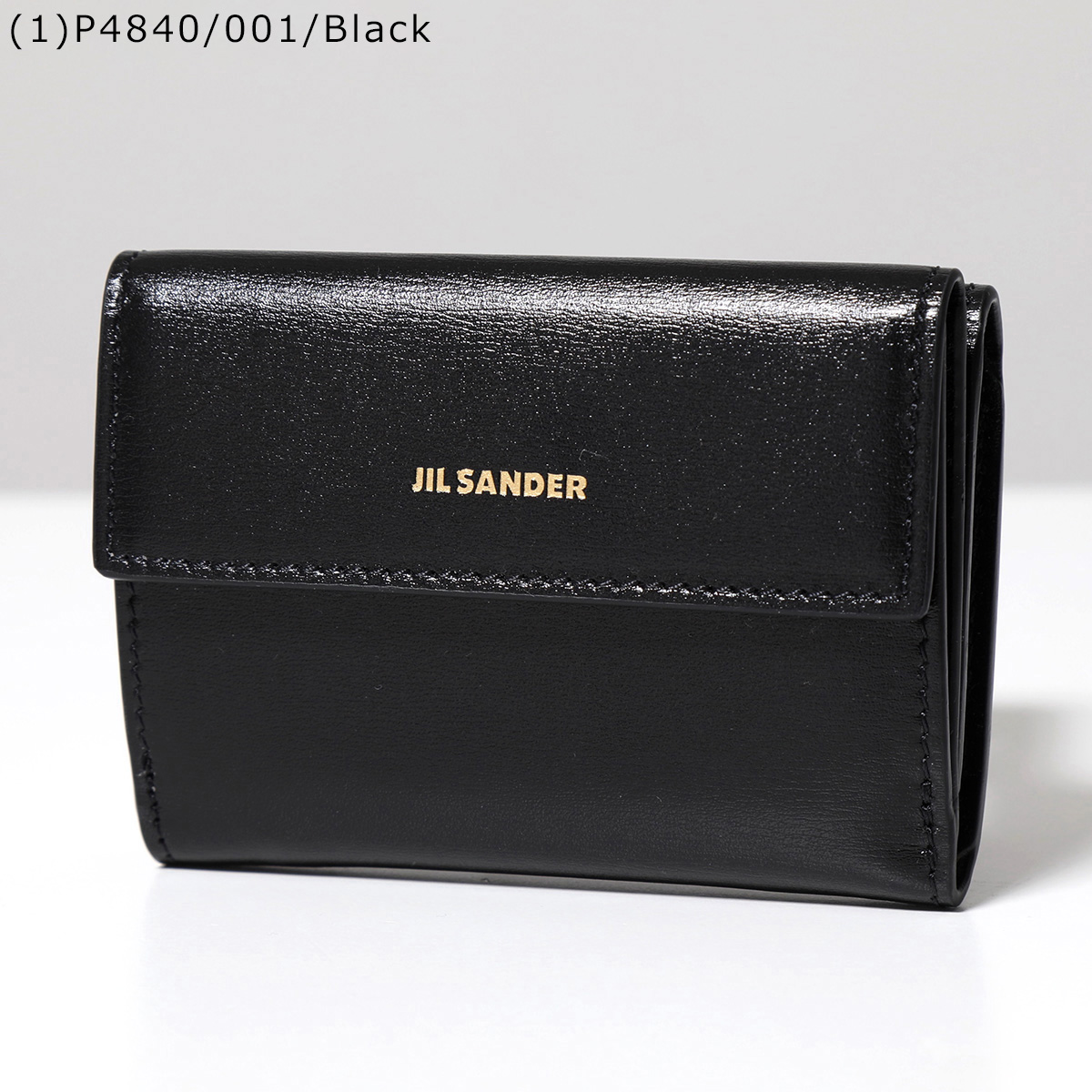 JIL SANDER ジルサンダー 三つ折り財布 BABY WALLET ベビーウォレット J07UI0009 P4840 P5073 P5355 レディース レザー ミニ財布 ロゴ カラー16色｜s-musee｜02