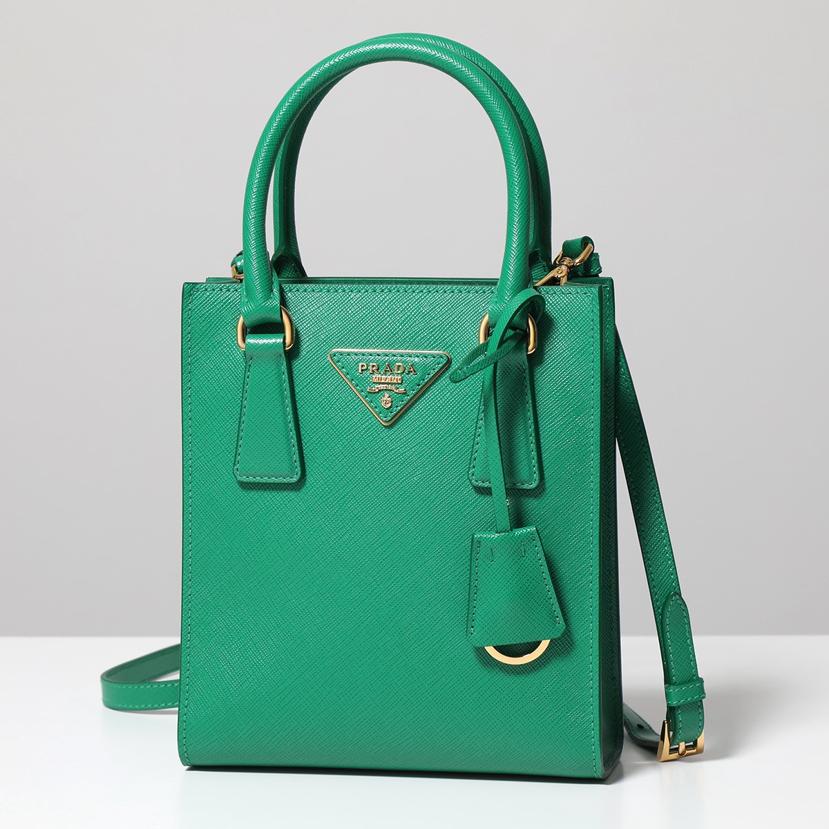 PRADA プラダ ハンドバッグ 1BA358 NZV レディース ショルダーバッグ サフィアーノ ...