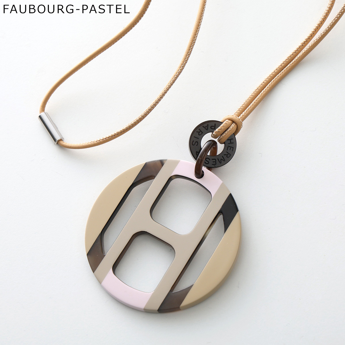 HERMES（エルメス） ネックレス H EQUIPE エキップ バッファローホーン