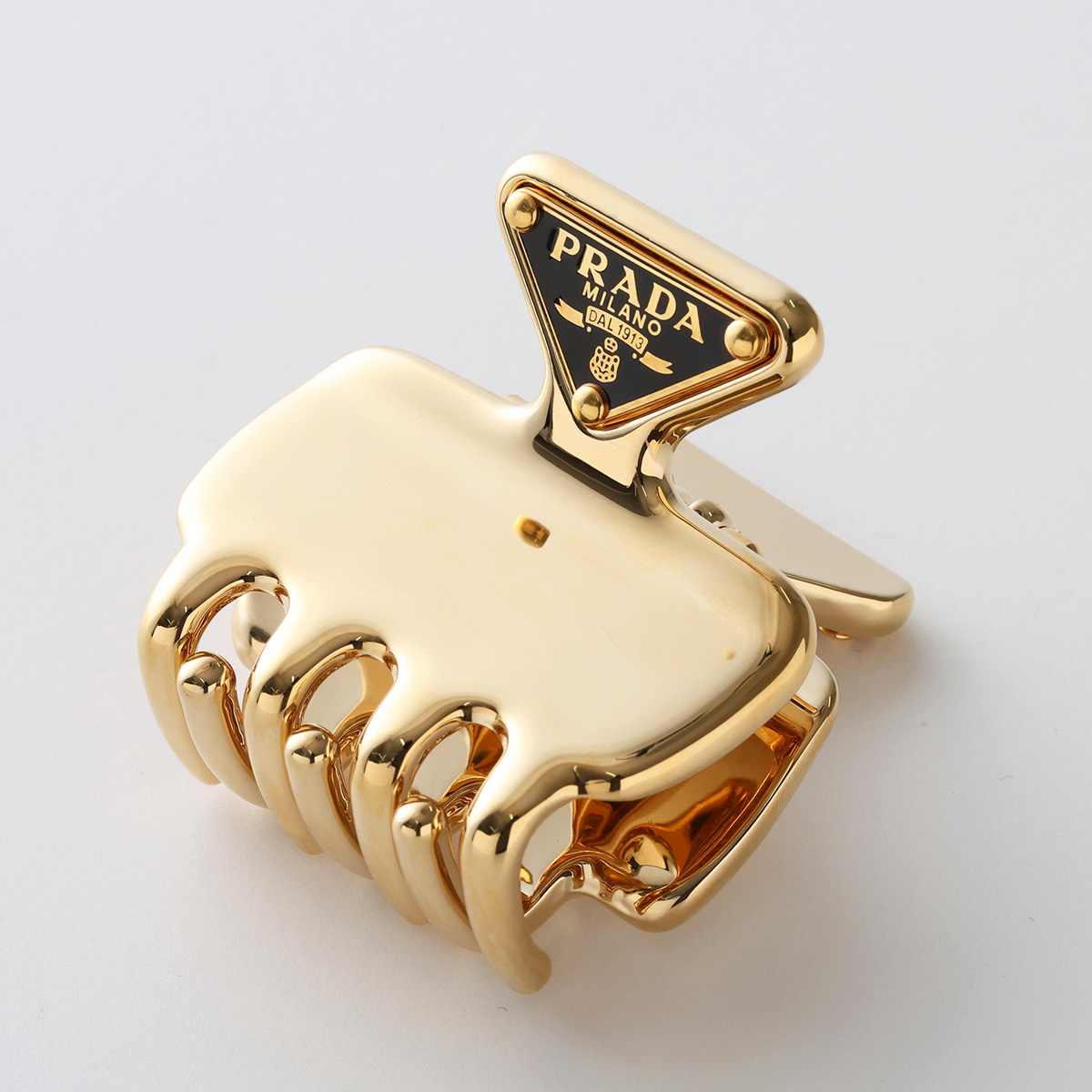 M*M様 PRADA ヘアアクセサリー　バレッタ PRADA（プラダ） ヘアクリップ 1IF087 2BA6 レディース メタル 三角