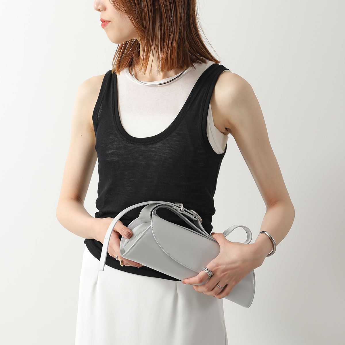 JIL SANDER（ジルサンダー） ハンドバッグ CANNOLO SM カンノーロ