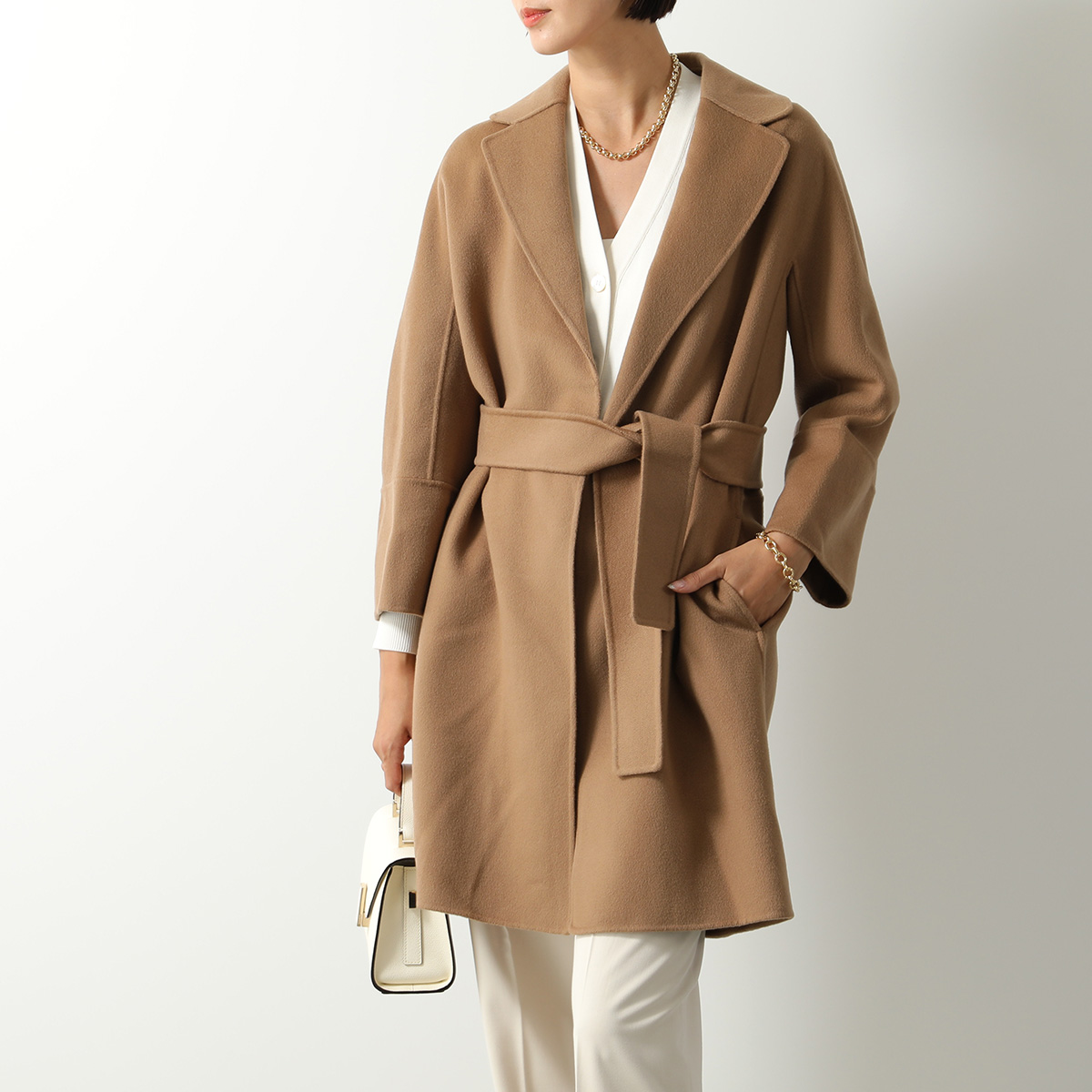 S MAX MARA エス マックスマーラ ロングコート ARONA アローナ