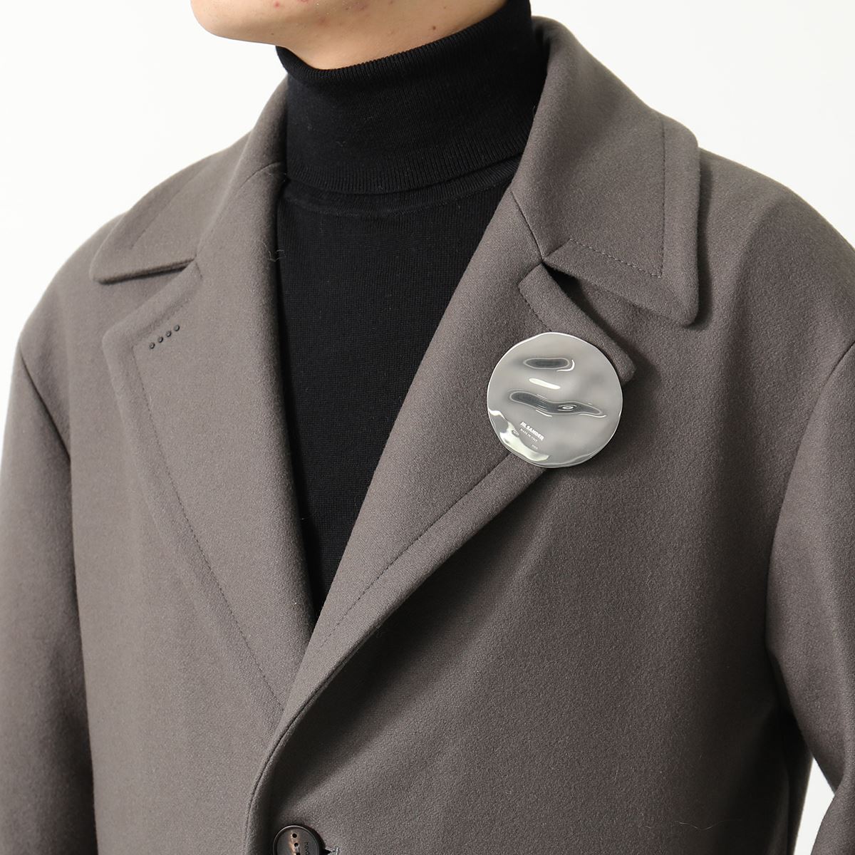 直営店‐JIL SANDER‐ SALE♪ シルバー ブローチ Jil Sander(ジルサンダー) ブローチ・コサージュ(レディース