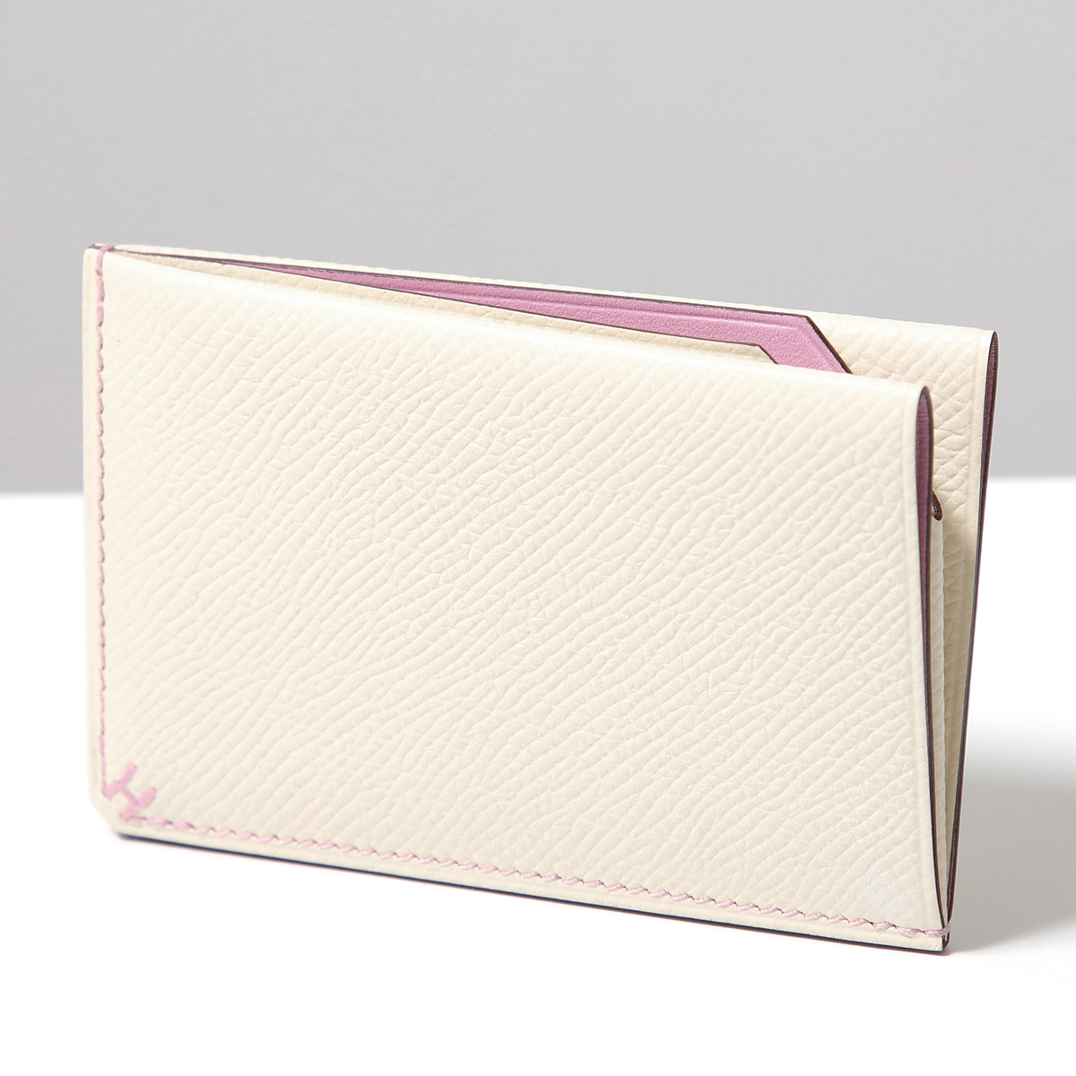 HERMES エルメス H セリエ カードケース SELLIER　エプソン HERMES エルメス カードケース アッシュ セリエ ヴェルソ H