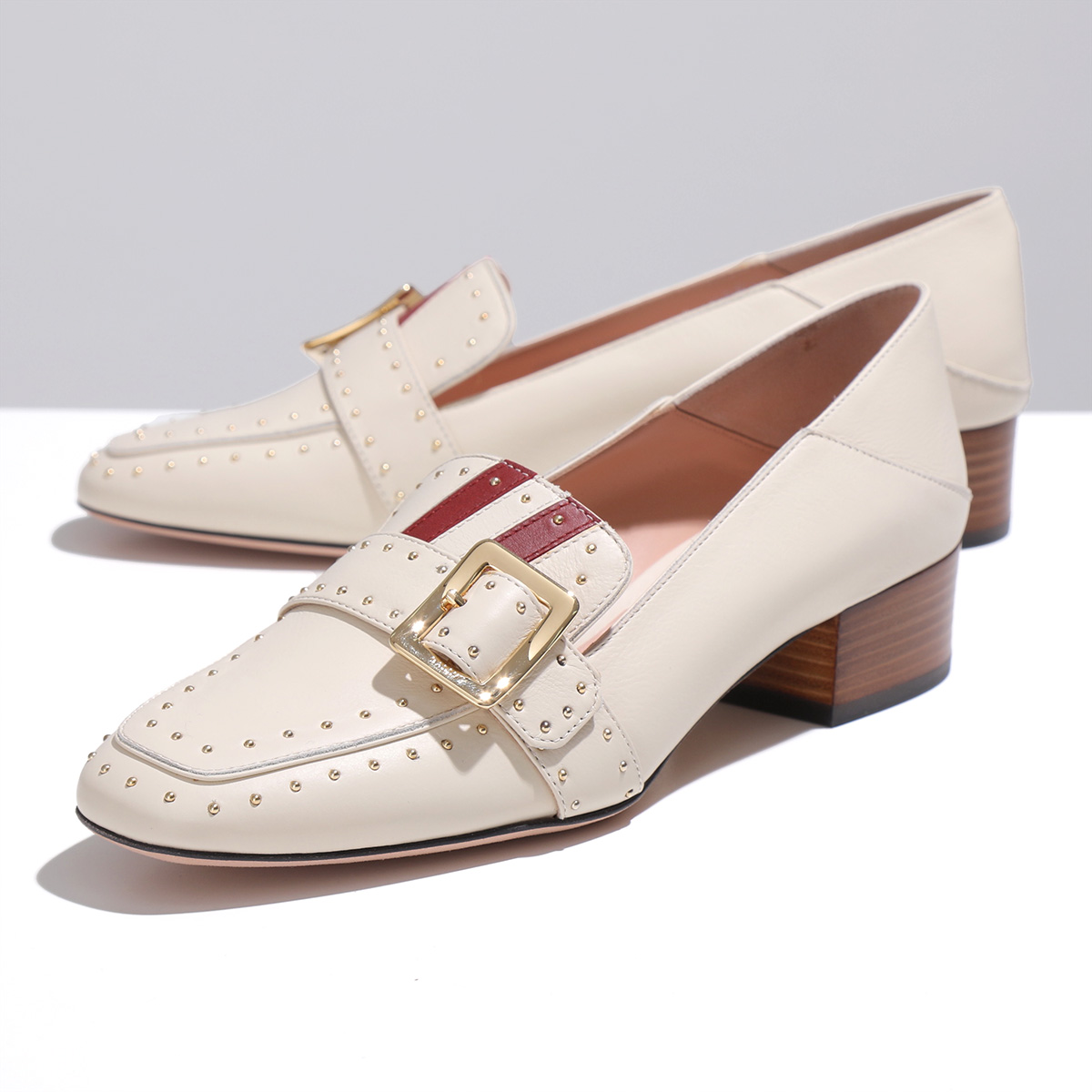 新品BALLY バリー パンプス ハイヒール バックル クレアー 黒 ブラック