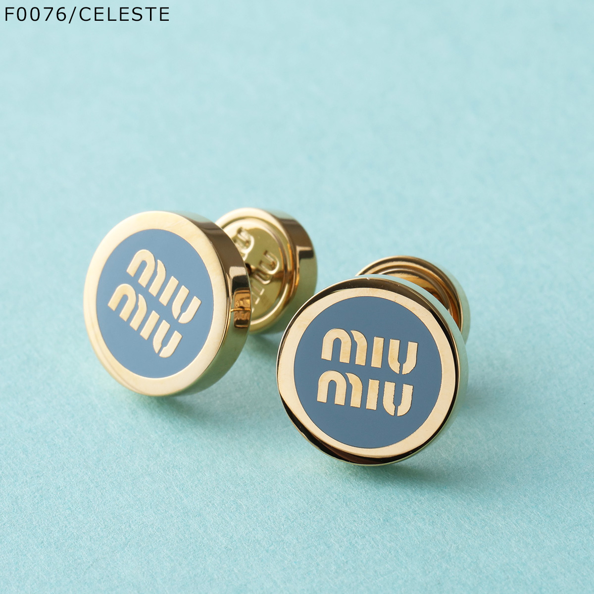 miu miu（ミュウミュウ） ピアス 5JO912 2F6T レディース ロゴ