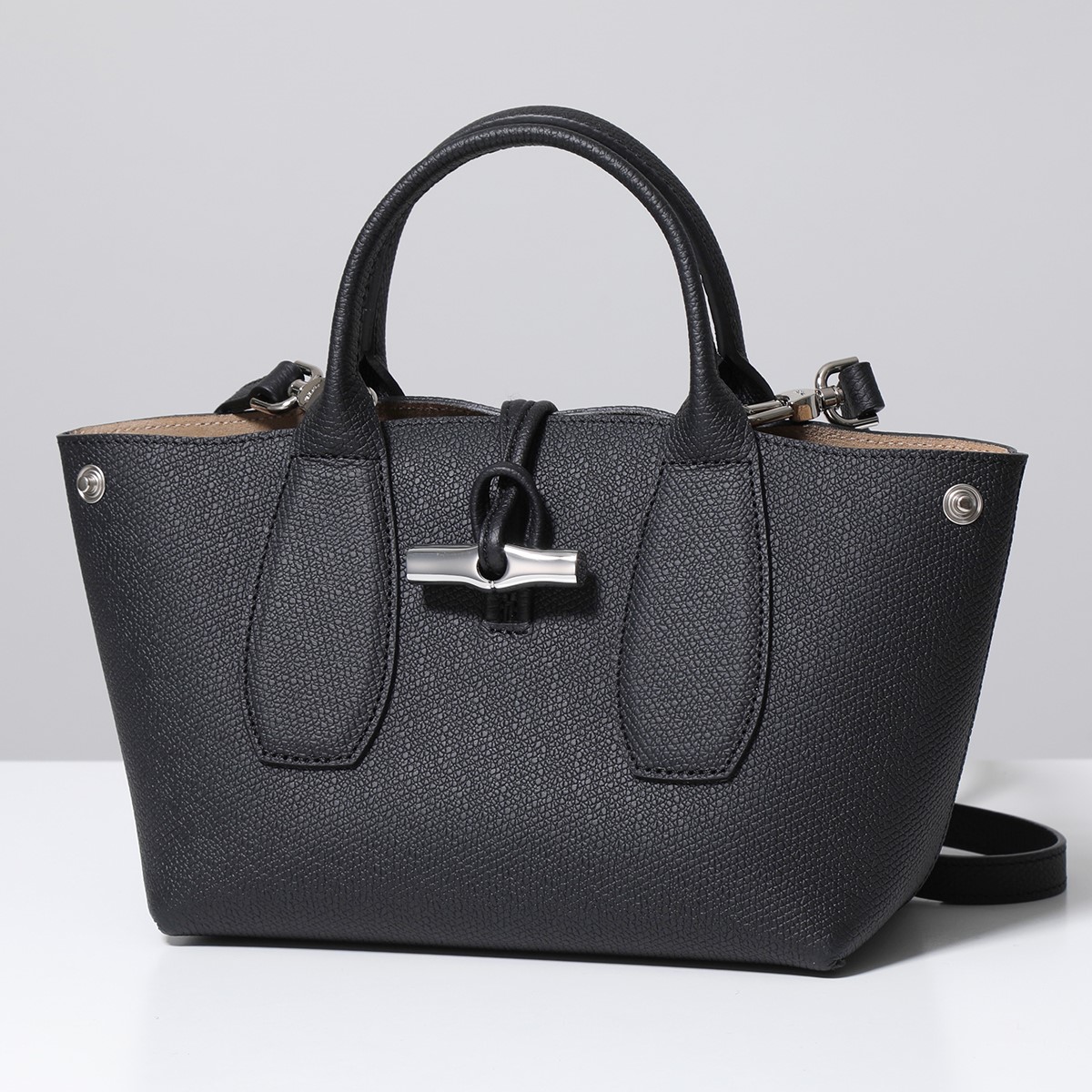 Longchamp ロンシャン ハンドバッグ ROSEAU S ロゾ 10095 HPN レディース ショルダーバッグ レザー トップハンドルバッグ  鞄 カラー4色